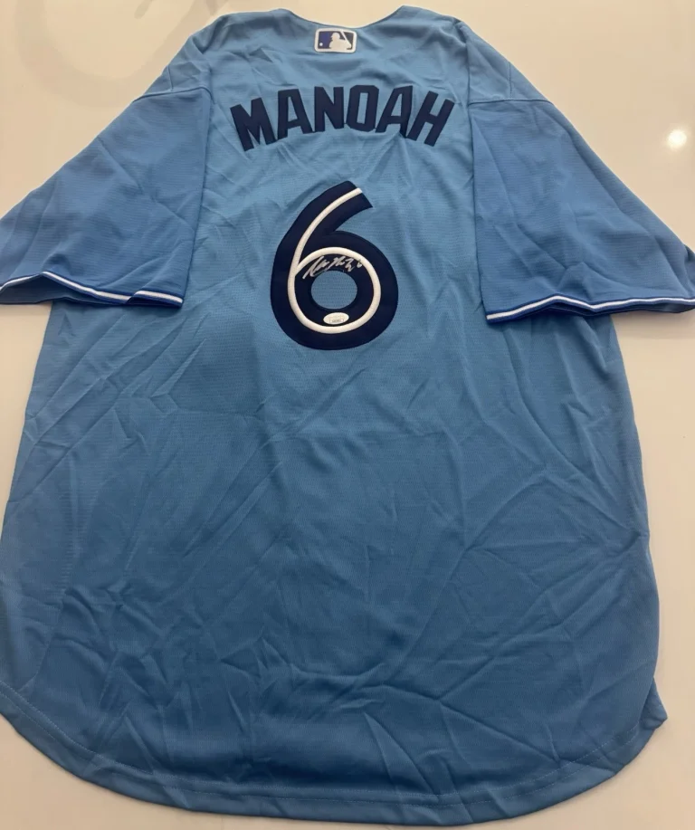 Alek Manoah Toronto Blue Jays Autographed Jersey JSA Certified