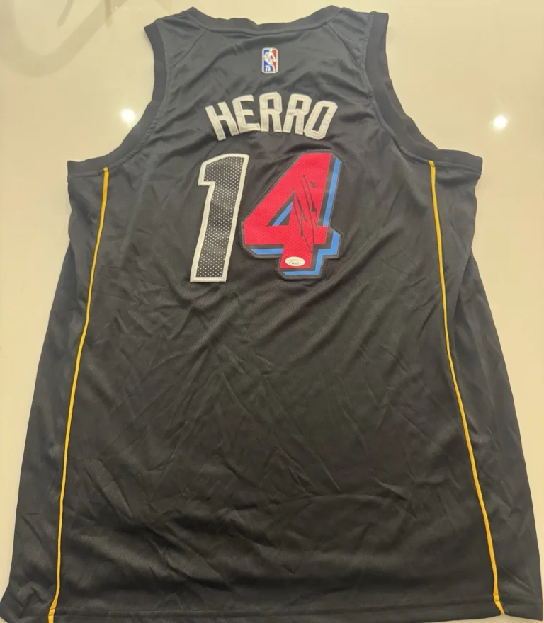 Tyler Herro Miami Heat Autographed Signed Jersey! Jsa Coa