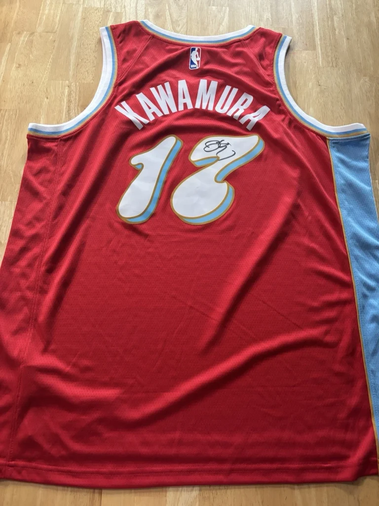 YUKI KAWAMURA Signed Autographed Memphis Grizzlies Jersey Japan Star. Jsa Coa