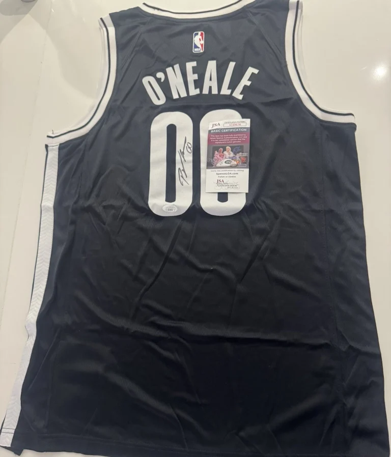 Royce O'Neale Signed Autographed Brooklyn Nets  Jersey Jsa  COA