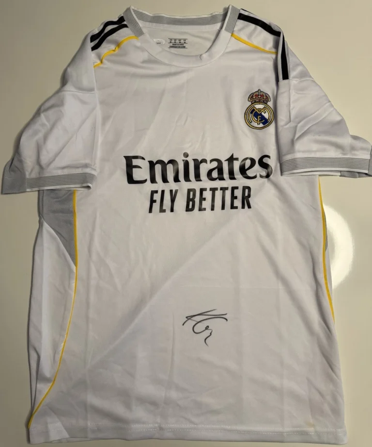 Rodrygo Real Madrid Autographed Jersey Brazil Soccer Superstar JSA COA