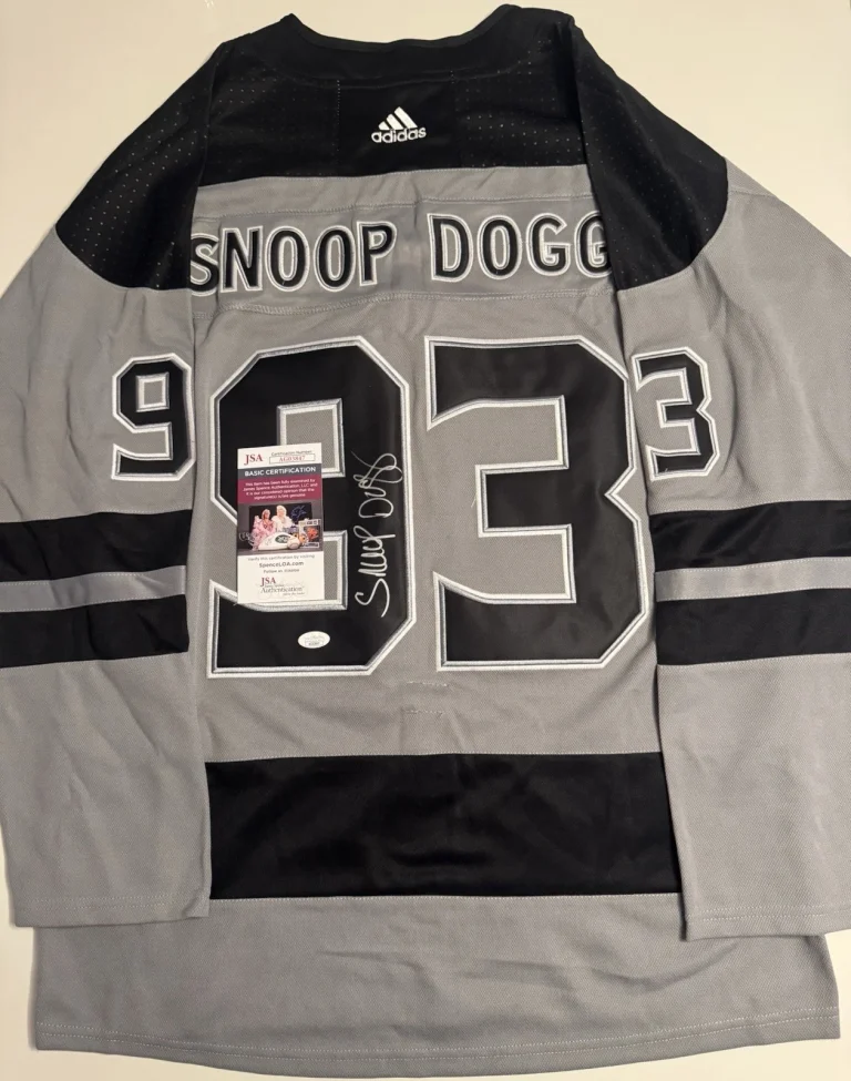 Snoop Dogg Los Angeles Kings Autographed #93 Jersey JSA COA