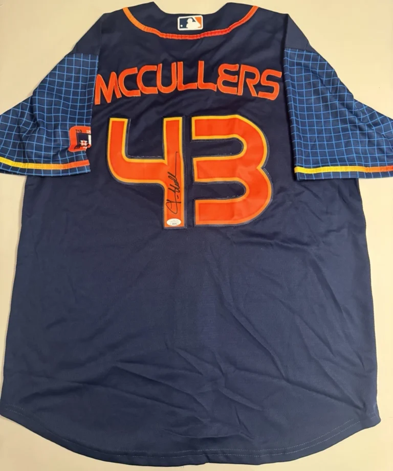 Lance McCullers Houston Astros Signed Autographed  Jersey JSA Coa