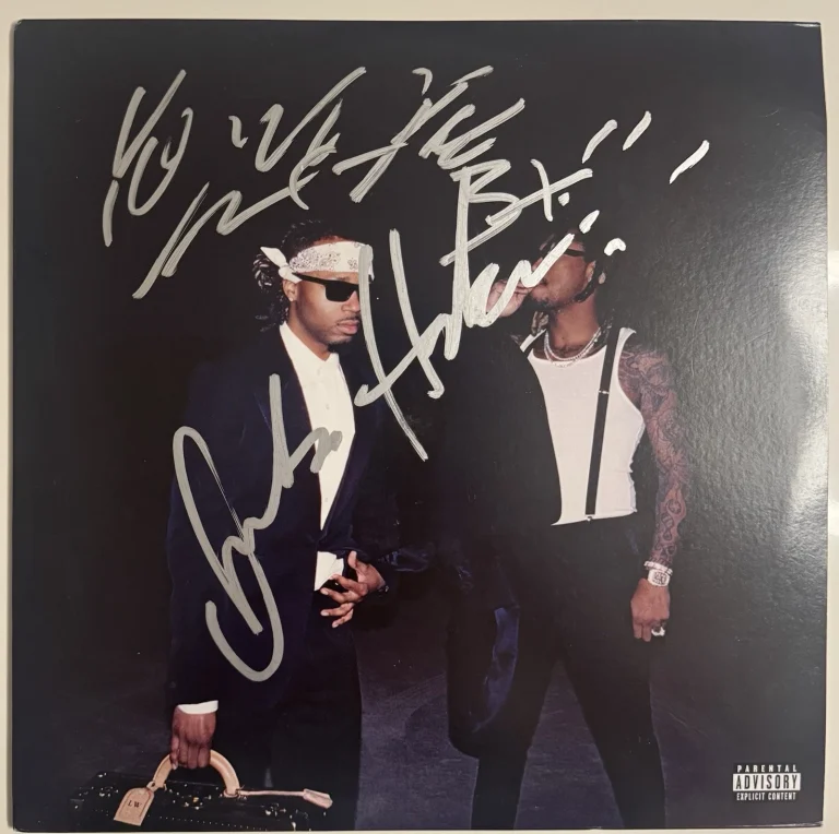 Future & Metro Boomin Dual Signed WE DON’T TRUST YOU Vinyl JSA COA
