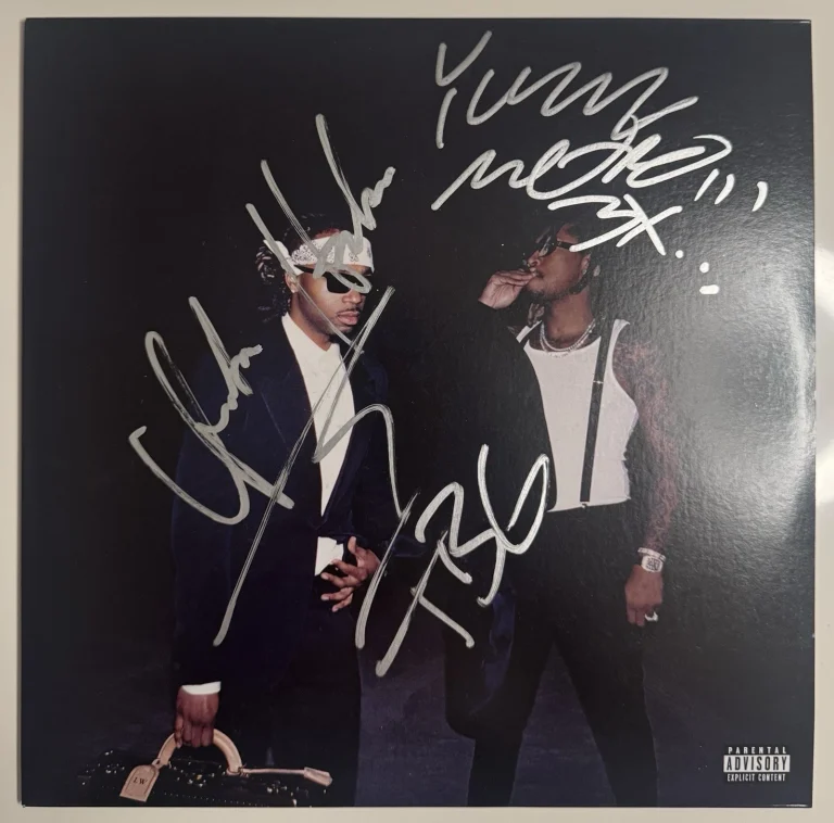 Future & Metro Boomin Dual Signed WE DON’T TRUST YOU Vinyl JSA COA