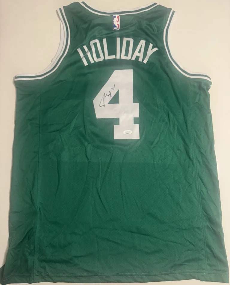 Jrue Holiday Boston Celtics Autograph Signed Jersey JSA COA