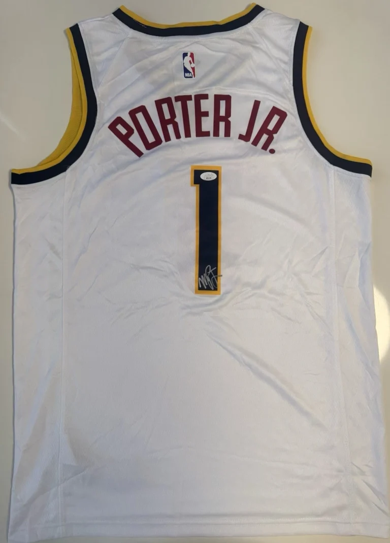 Michael Porter Jr Denver Nuggets Autographed Jersey JSA COA
