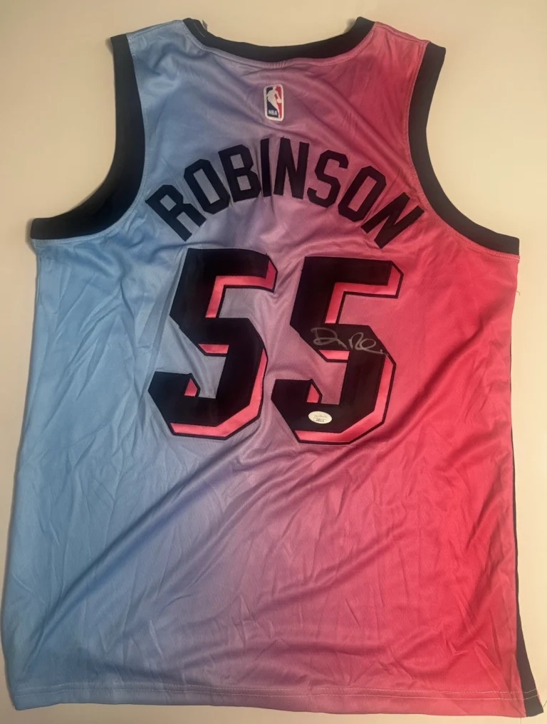 Duncan Robinson Miami Heat Autographed Jersey JSA COA