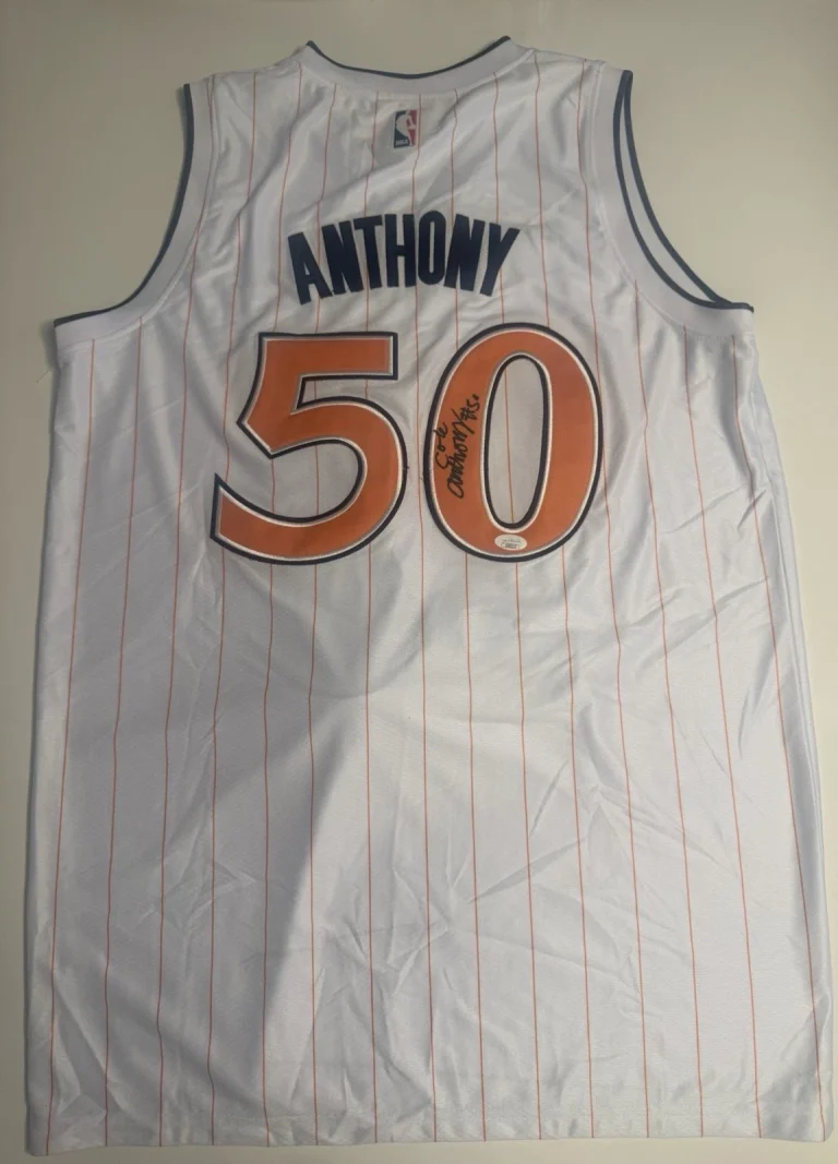 Cole Anthony Orlando Magic Autographed Jersey JSA COA