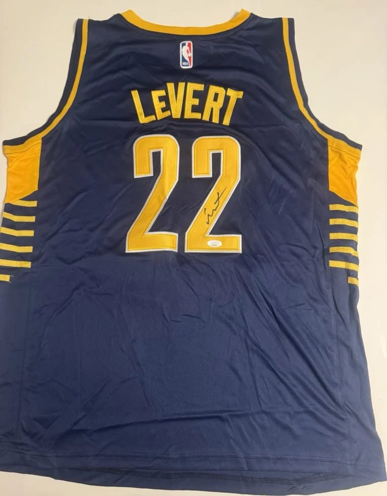Caris Levert Indiana Pacers  Autographed Jersey JSA COA ￼