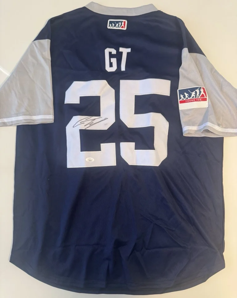 Gleyber Torres New York Yankees Autographed Nickname Jersey JSA COA