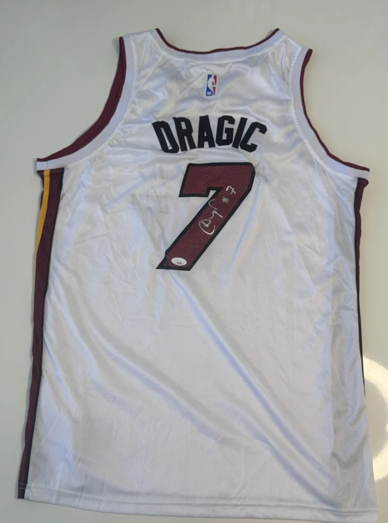 Goran Dragic Miami Heat Autographed Jersey JSA COA