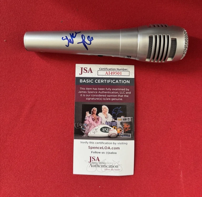 Swae Lee Rapper Autographed Microphone Rae Sremmurd JSA COA