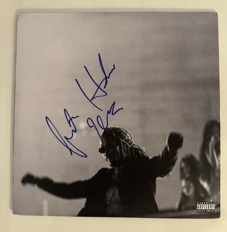 Future Rapper High Off Life Autographed Vinyl JSA COA