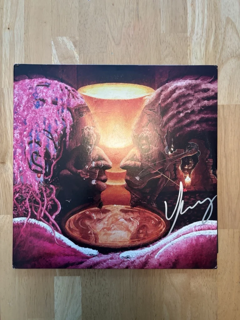 Young Thug  signed autographed Punk Vinyl Smoke Green Black Swirl Edition Becket