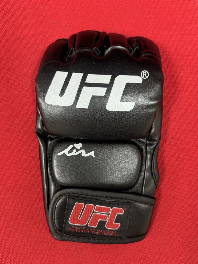 Nina Drama Autographed UFC Glove MMA Beckett BAS COA