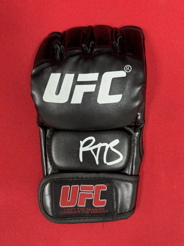 Paddy Pimblett Fighter  Autographed UFC MMA Glove Beckett BAS COA