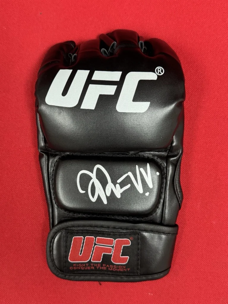 Julianna Pena Fighter Autographed UFC MMA Glove Beckett BAS COA