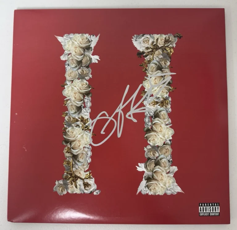 Offset Rapper Autographed Culture II Vinyl Migos Record Beckett BAS COA