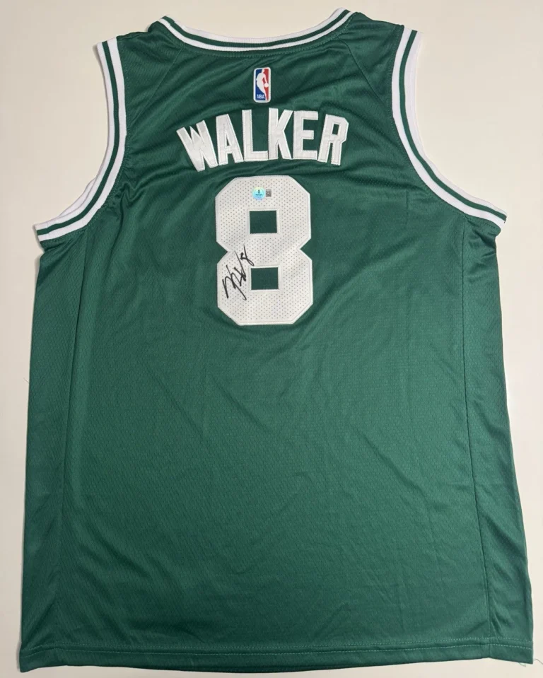 Kemba Walker Boston Celtics Autographed Jersey Beckett BAS COA