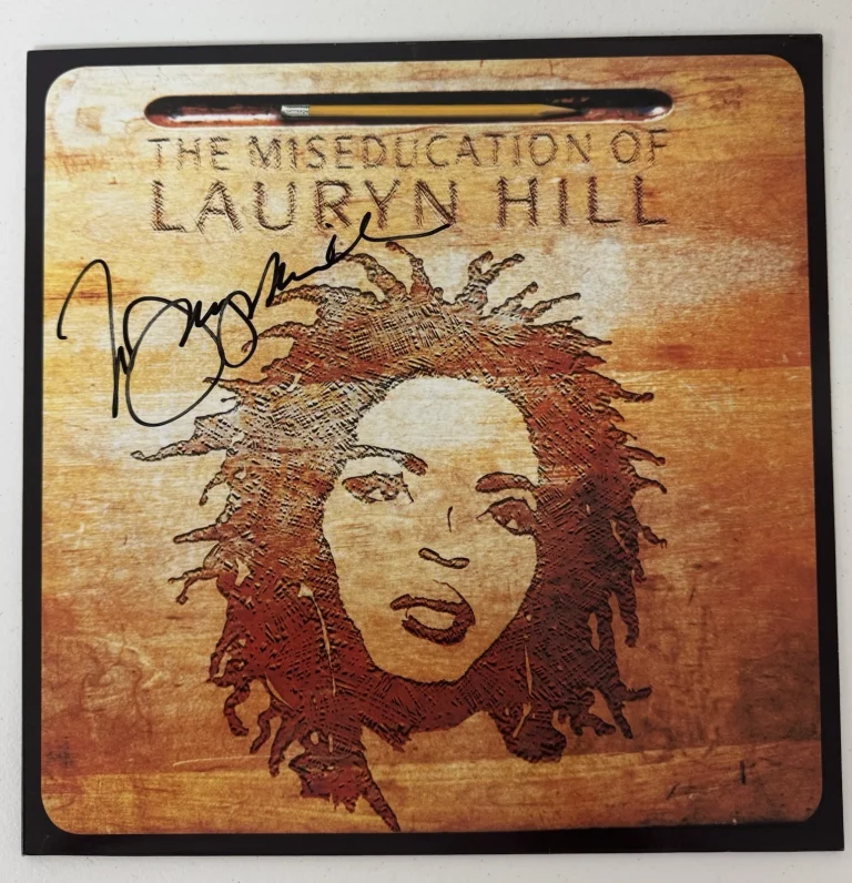 Lauryn Hill Autographed Miseducation Vinyl Album Beckett BAS COA