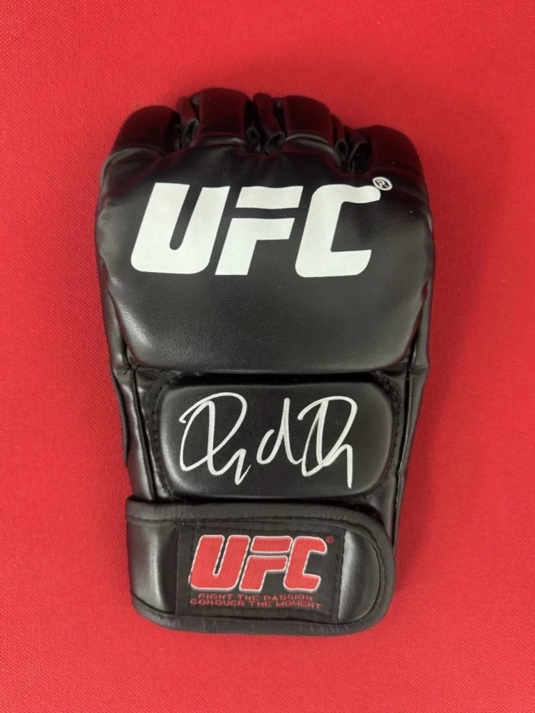 Reinier De Ridder Autographed UFC Glove RDR Future Champ Beckett BAS COA