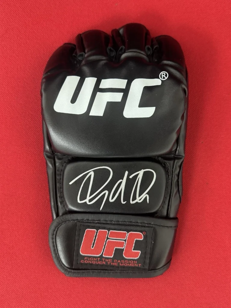 Reinier De Ridder Autographed UFC Glove RDR Future Champ Beckett BAS COA