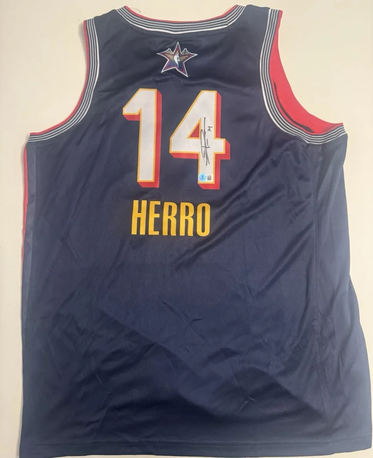 Tyler Herro Heat Autographed 2025 NBA All Star Game Jersey Beckett BAS COA