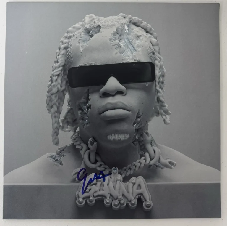 Gunna Rapper Autographed DS4EVER Vinyl Beckett BAS COA