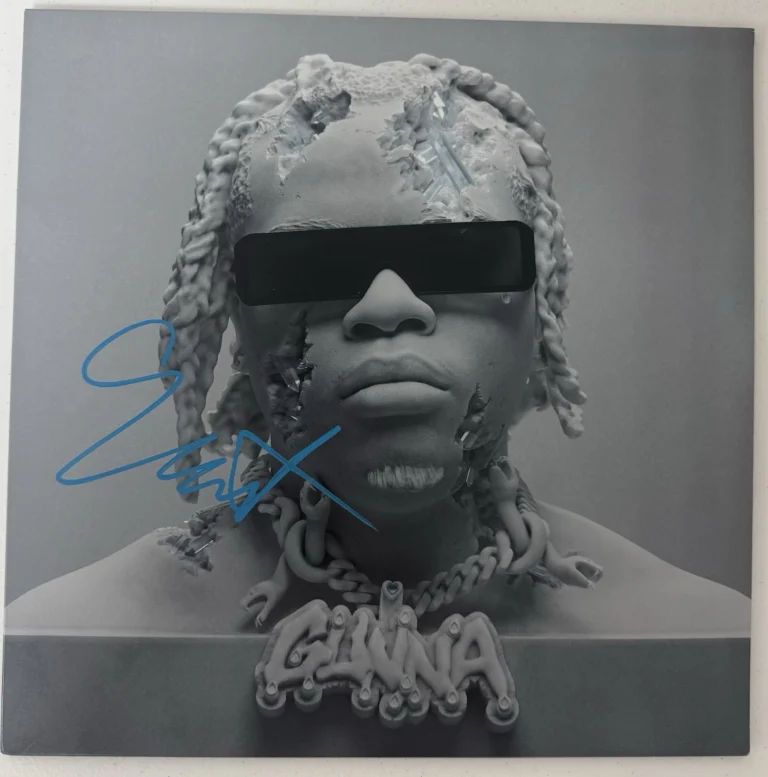 Gunna Rapper Autographed DS4EVER Vinyl Beckett BAS COA