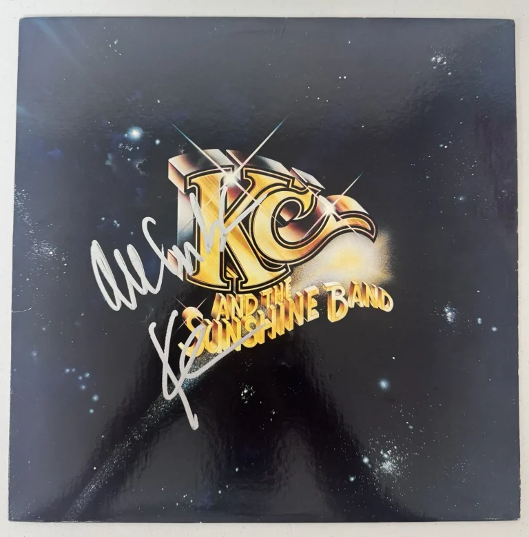 Harry Wayne Casey Autographed Who Do Ya Vinyl Beckett BAS COA