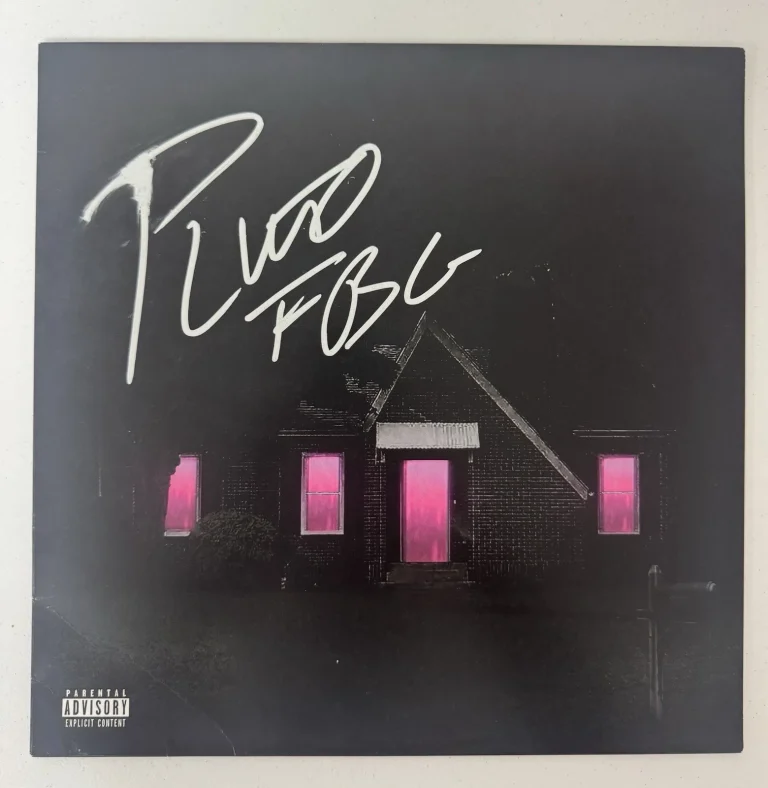 Future Rapper Autographed Mixtape Pluto Vinyl Beckett BAS COA