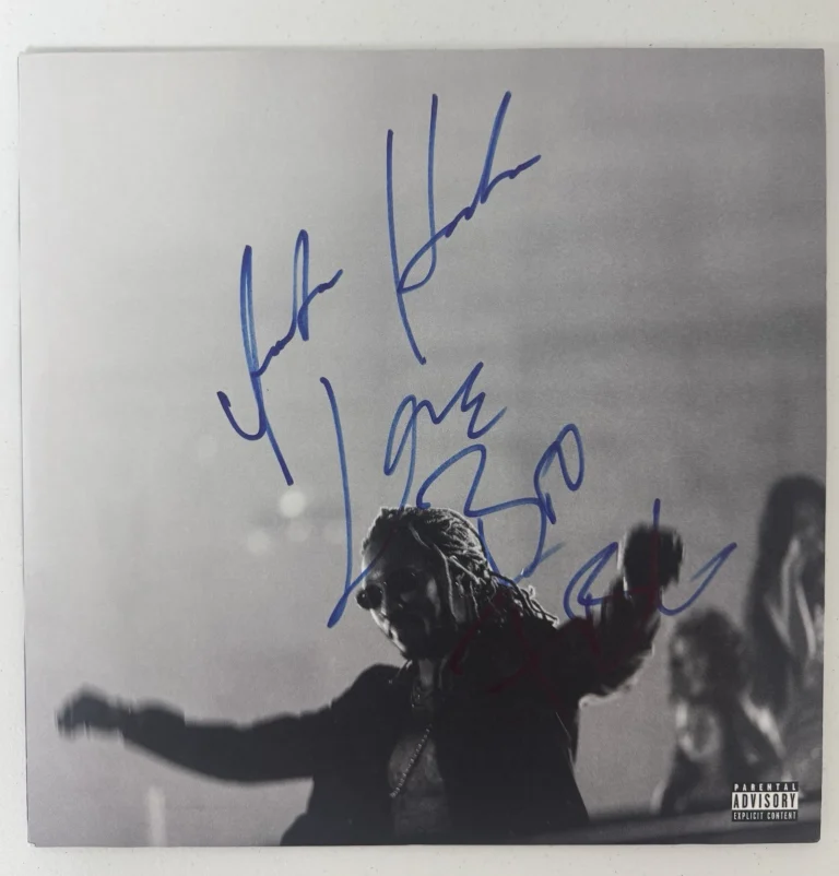 Future Rapper Autographed High Off Life Vinyl Record LP Beckett BAS COA