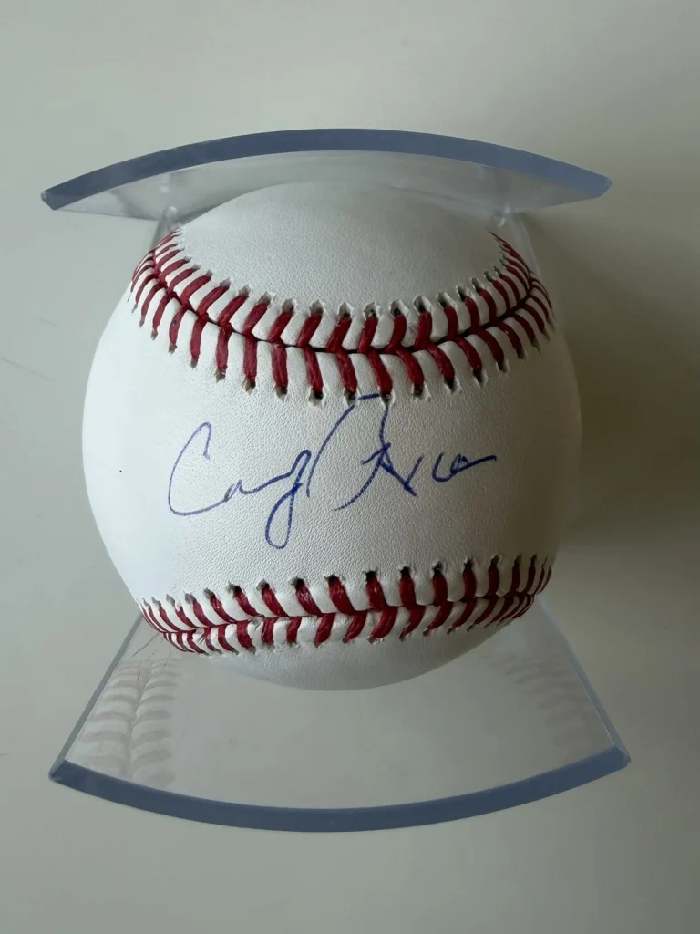 Condoleezza Rice Auotgraphed Baseball US Secretary of State Beckett BAS COA