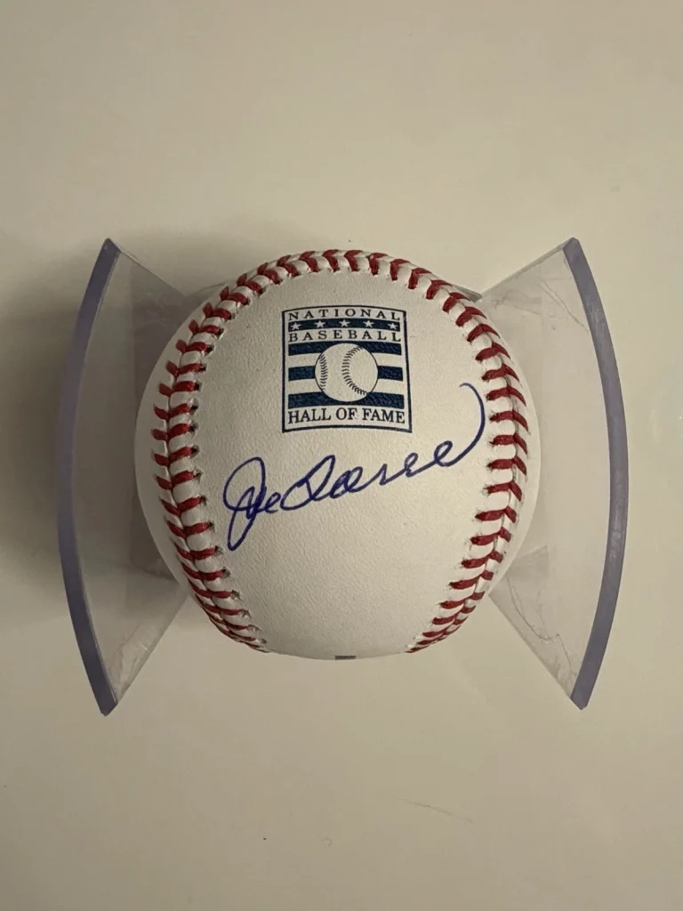 Joe Torre New York Yankees Autographed Hall of Fame Baseball JSA COA