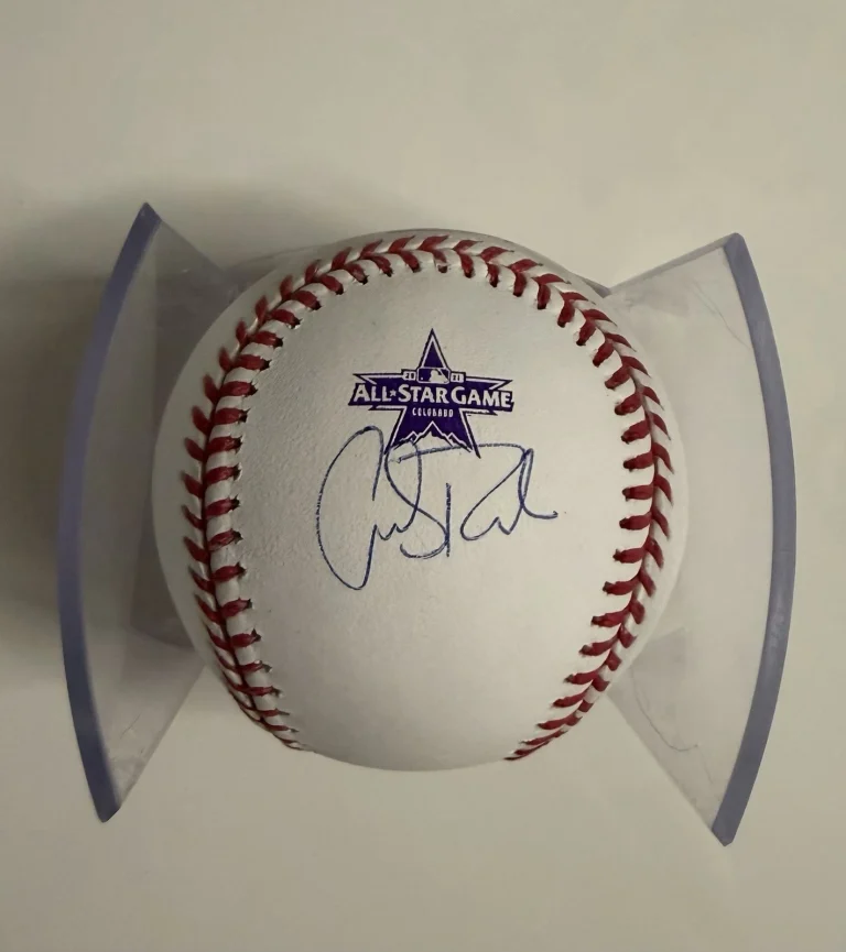 Carlos Rodon New York Yankees Autographed 2021 All Star Baseball JSA COA