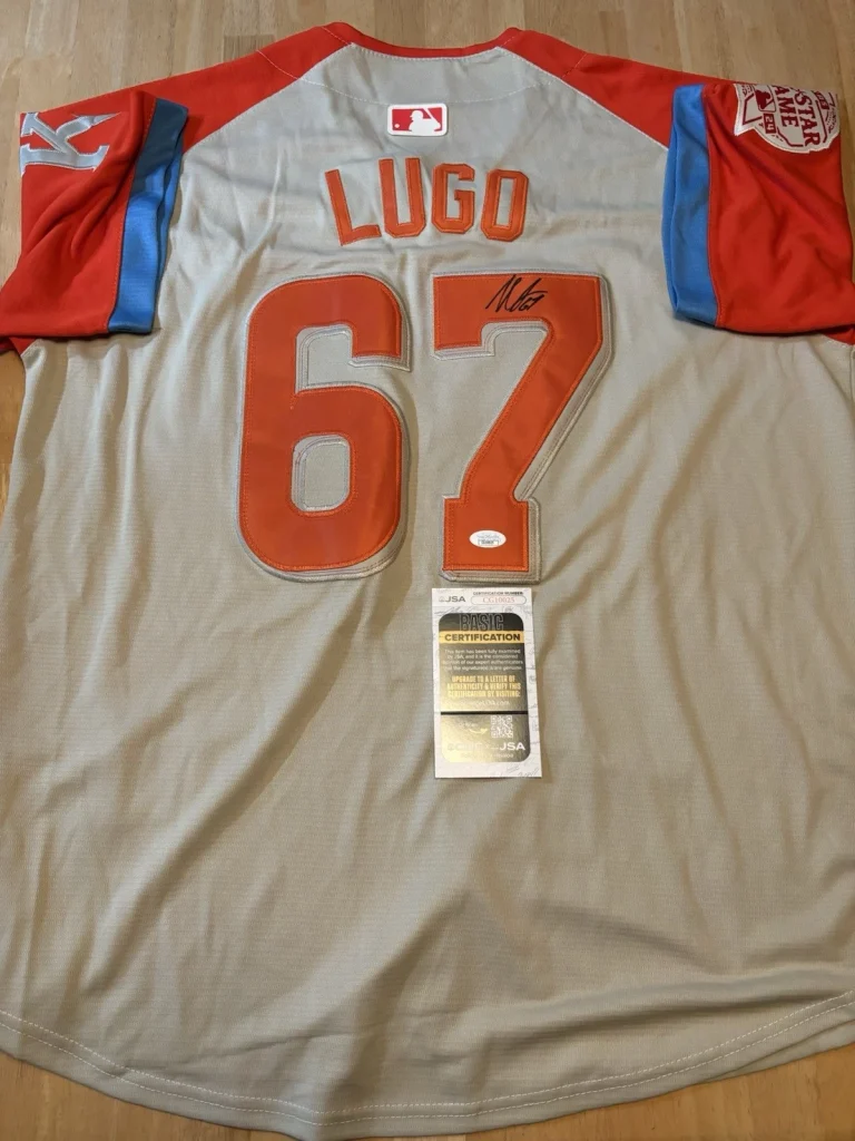 Seth Lugo Signed Autographed 2024 All Star Jersey Kansas City Royals Jsa Coa