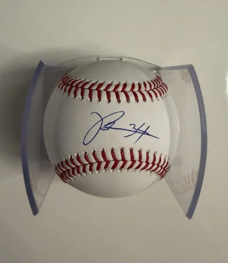 Kodai Senga New York Mets Autographed Baseball Japan JSA COA