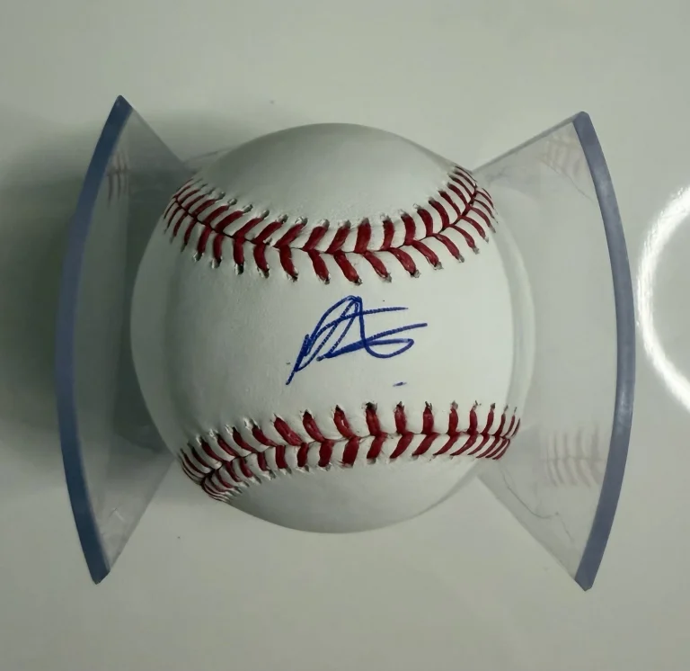 Nestor Cortes Milwaukee Brewers Autographed Baseball Yankees JSA COA