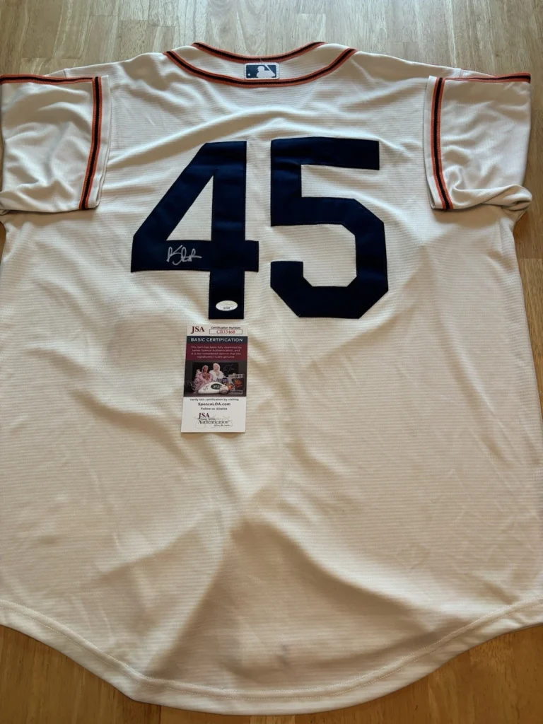 Kyle Harrison Signed Autographed Jersey  Jsa COA San Francisco Giants