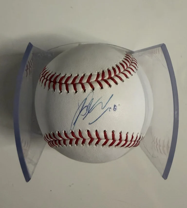 James Rodriguez Columbian Soccer Player Autographed Baseball Rare JSA COA