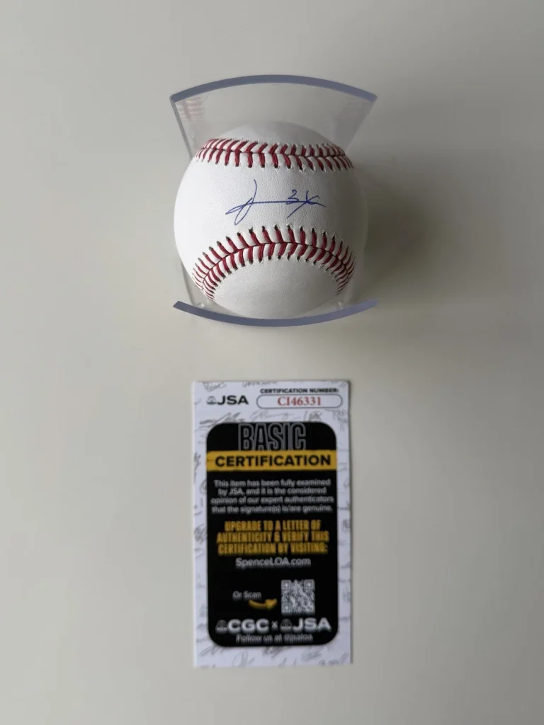 Kodai Senga New York Mets Autographed Baseball Japan JSA COA