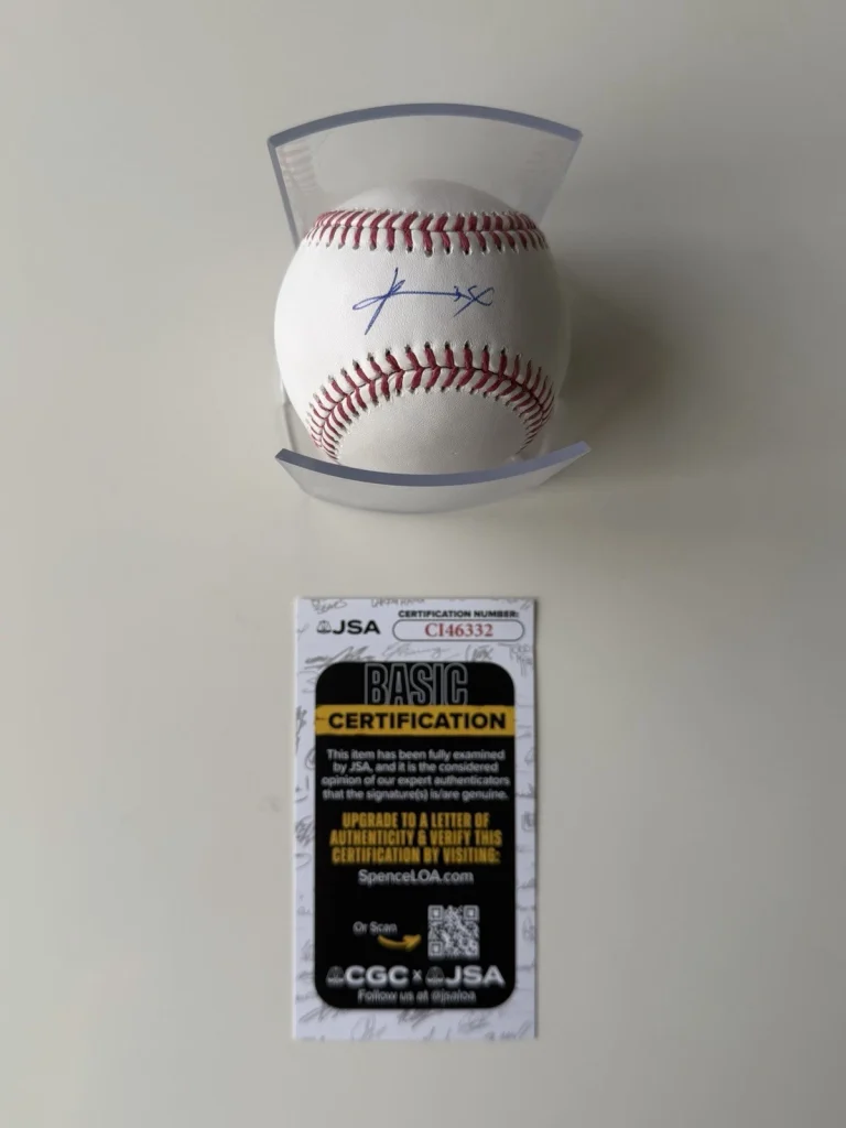 Kodai Senga New York Mets Autographed Baseball Japan JSA COA