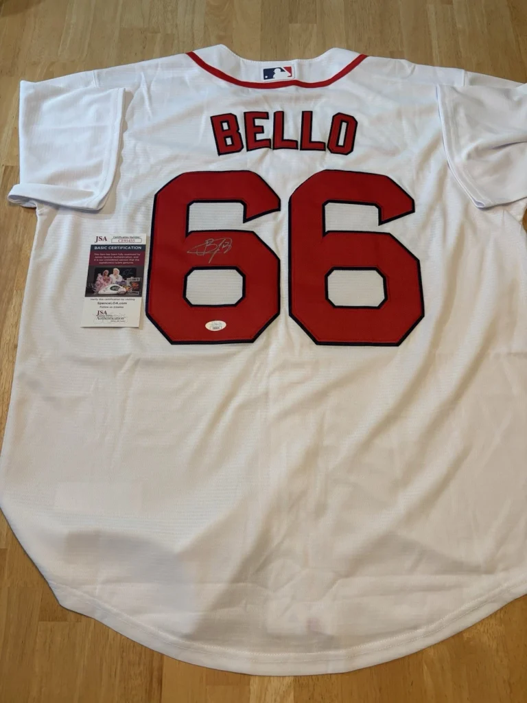 Brayan Bello Signed/Autographed Boston Red Sox Jersey JSA