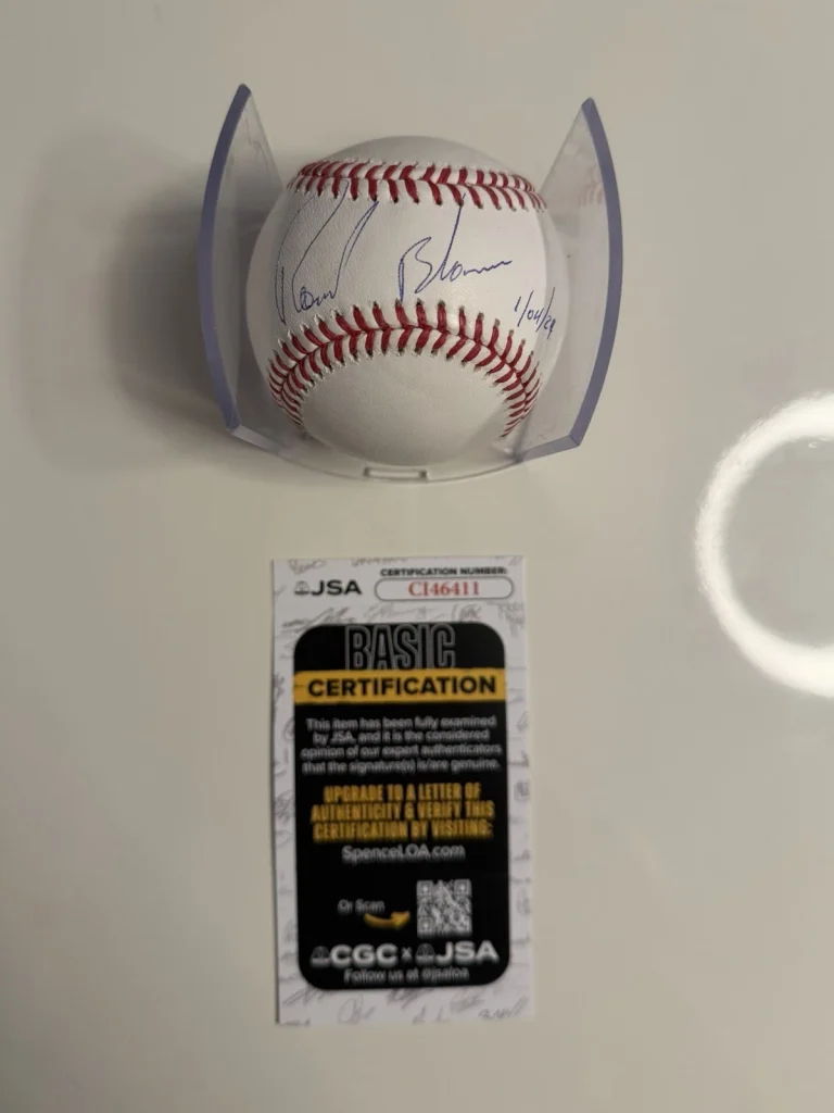 Ronel Blanco Houston Astros Autographed Baseball No Hitter Inscription JSA COA