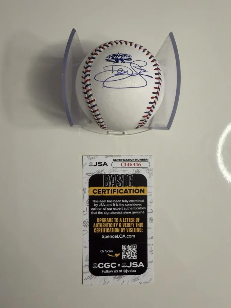 Devin Williams New York Yankees Autographed 2022 All Star Game Baseball JSA COA