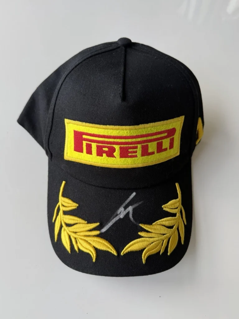 Pierre Gasly Autographed Pirelli Racing Hat Formula 1 Alpine F1 JSA COA