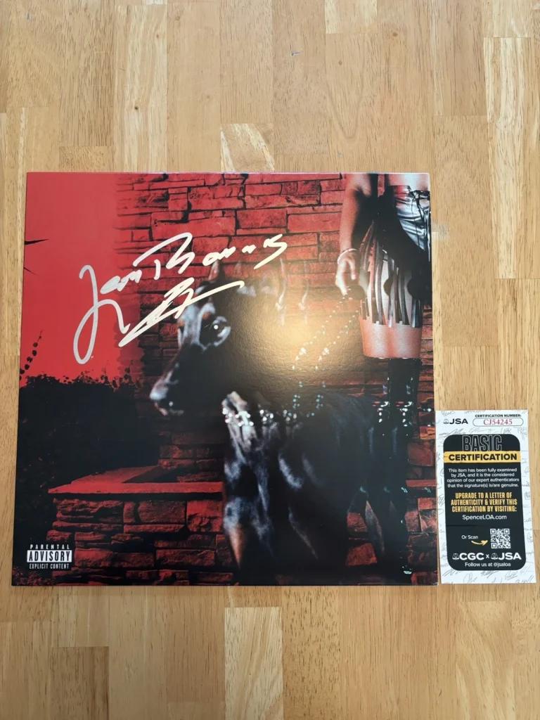 ‘Leon Thomas’ Signed Vinyl Album ‘Mutt’ JSA COA Certified