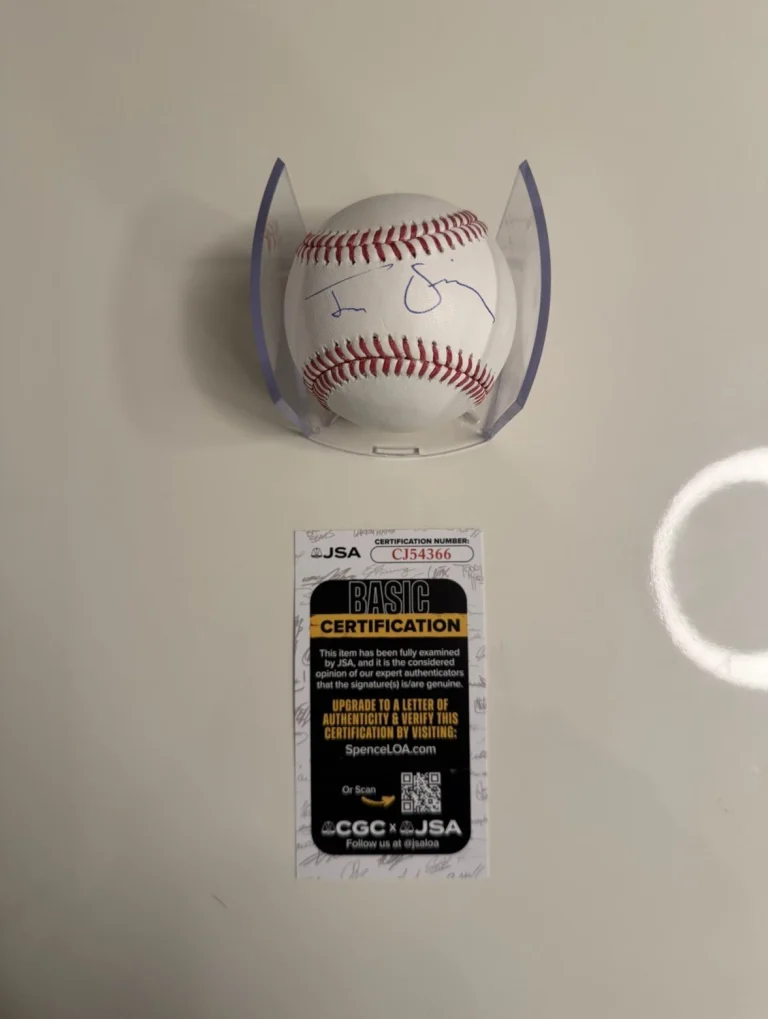 Jesse Eisenberg Actor Autographed Baseball Rare JSA COA