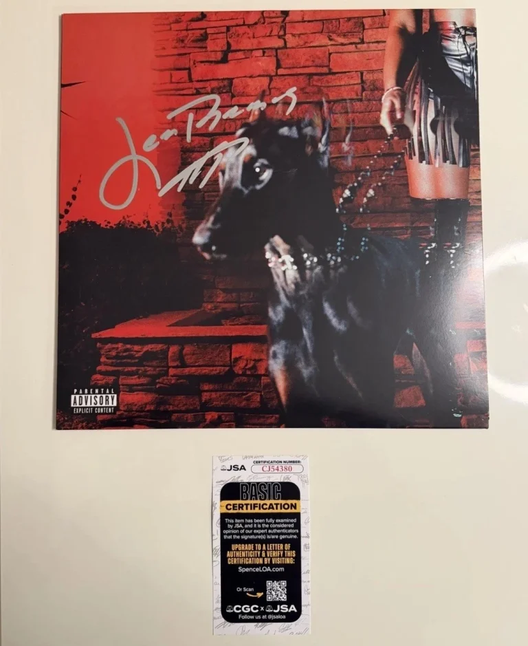 Leon Thomas Autographed MUTT Vinyl Album Rare Actor JSA COA